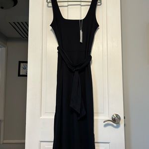 NWT Vince black tank dress.